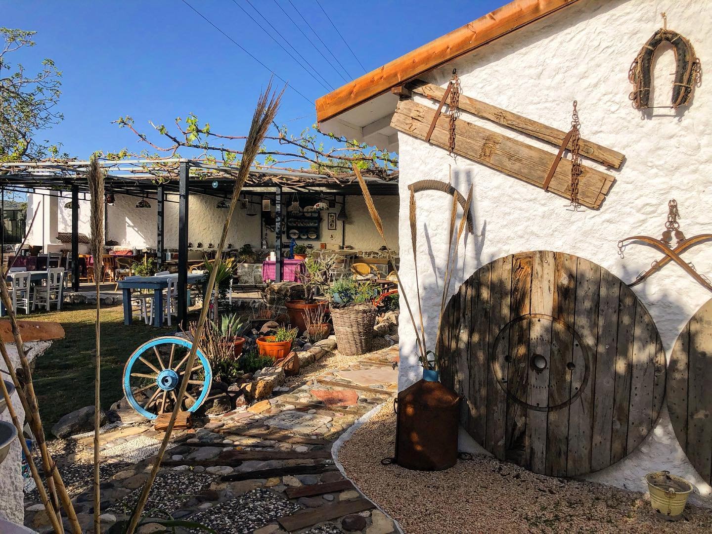 dedemin çiftliği girişi